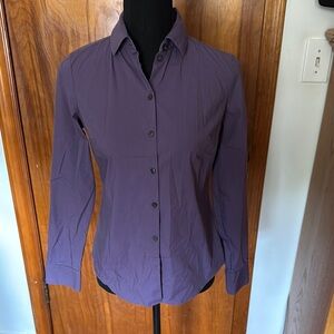 Purple Women's Button-Up Shirt